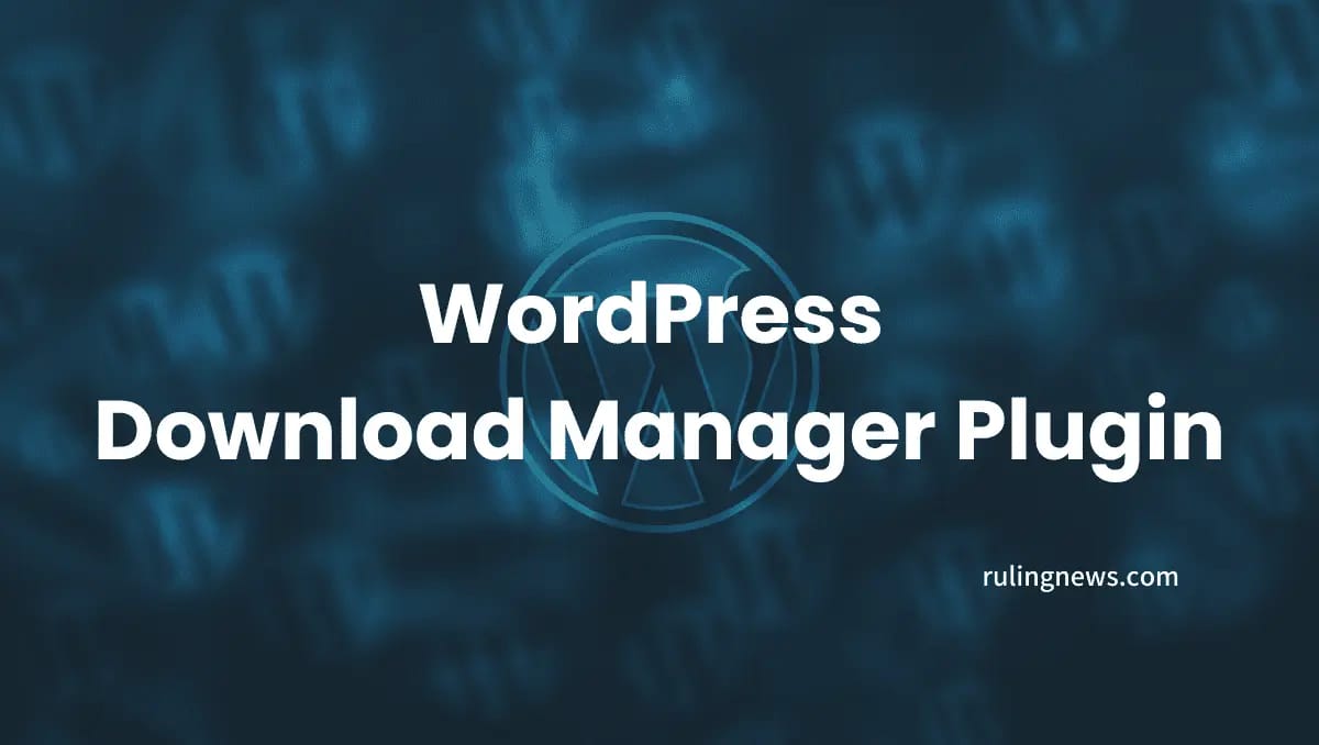 WordPress Download Manager Plugin